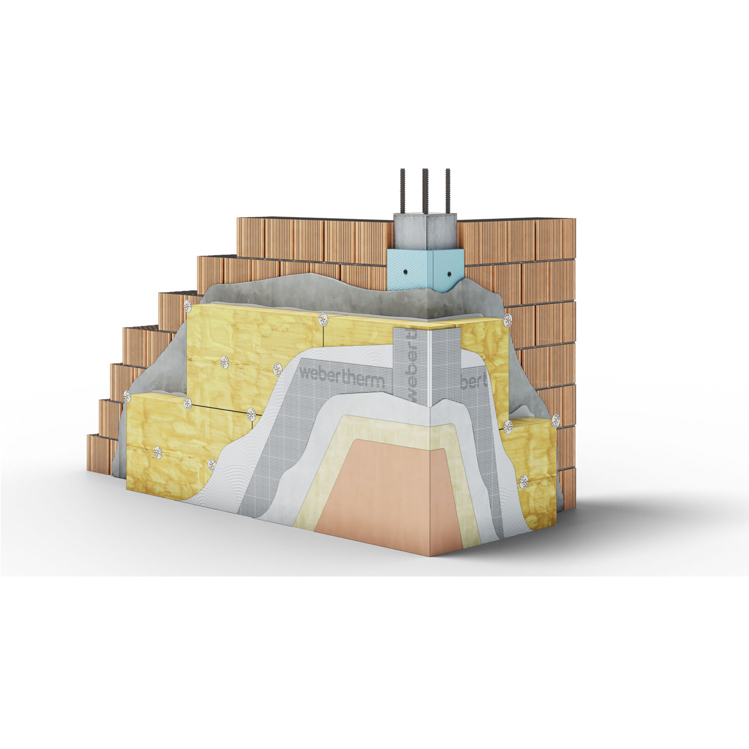 webertherm clima+ hőszigetelő rendszer