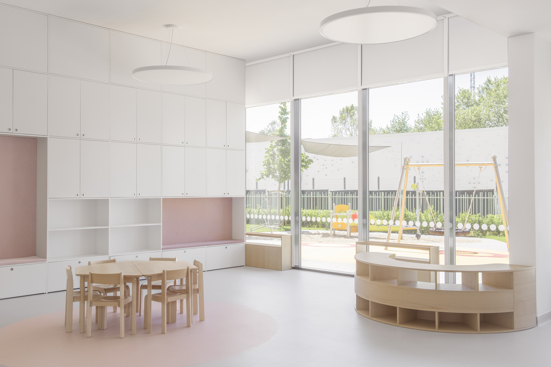 Égigérő Óvoda - tervező: Borsos Melinda, Oroszlány Miklós / GINKGO, MICROarchitects - fotó: Varga Marietta