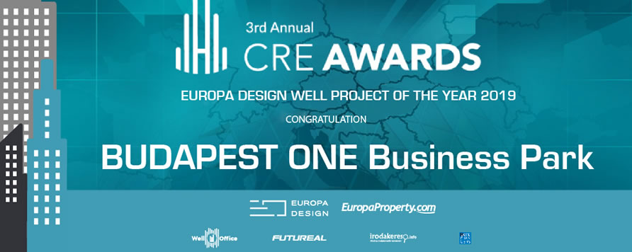 Átadták az Europa Design Well projekt díjat!