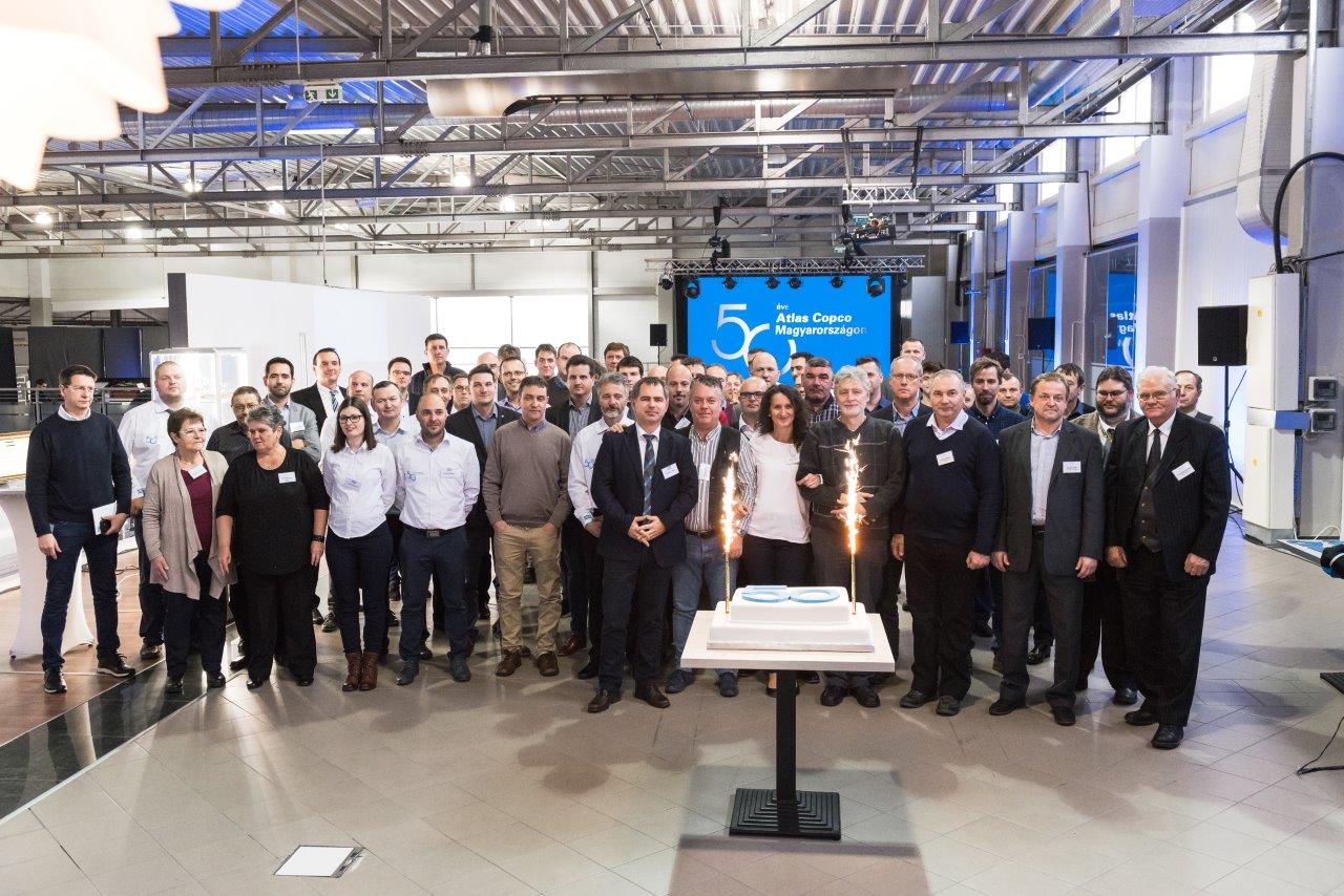 Atlas Copco ügyfélnap és 50 éves évforduló