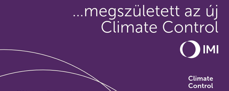 Az IMI Hydronic Engineering megújul