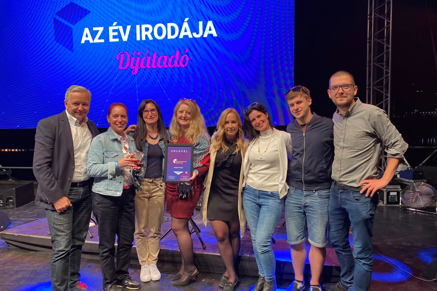 A bp BSC a fenntartható és családbarát iroda kategóriábanaz Év Irodája 2020 győztese