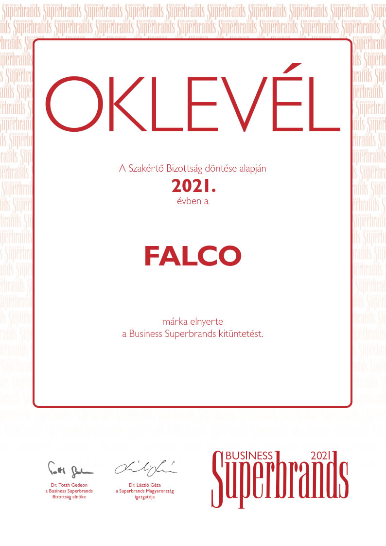 Hatodszor is Business Superbrands díjas a FALCO Zrt.