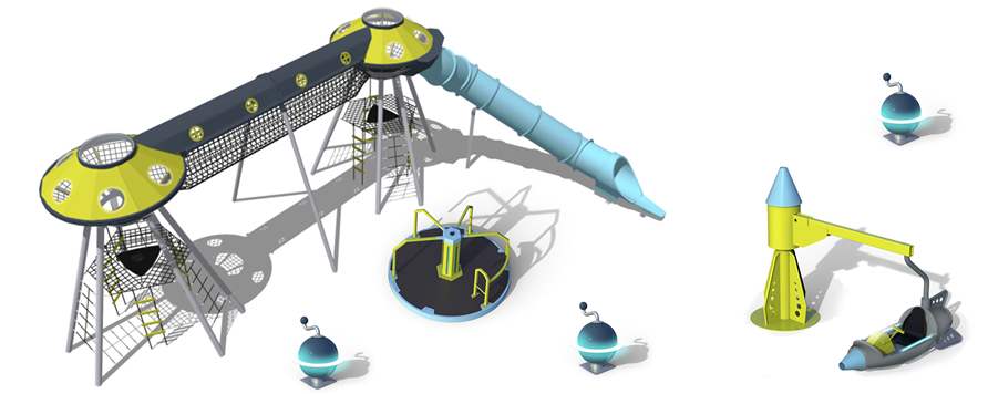 Különleges játszótér projekt - Milky Way Galaxy