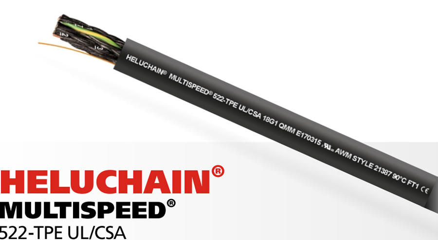 HELUCHAIN MULTISPEED 522-TPE UL/CSA energialánc kábel 