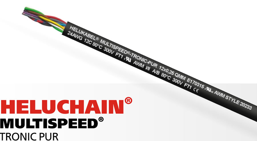 HELUCHAIN MULTISPEED TRONIC PUR energialánc kábel