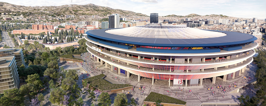 FC Barcelona és a Panasonic megállapodást kötött az Espai Barçáról