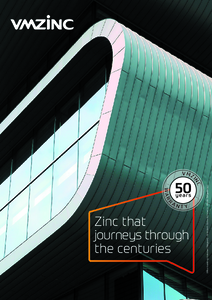 A VMZINC 30-ról 50 évre növelte a szerződéses jótállás idejét - általános termékismertető