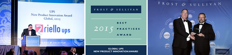 Frost & Sullivan Innovációs Díjat nyert a Riello UPS