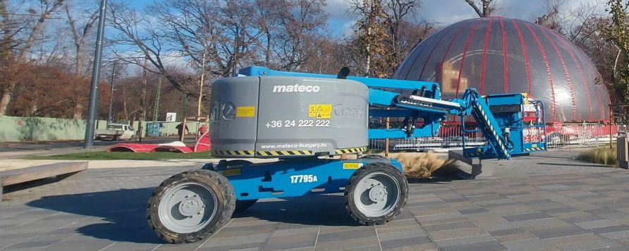 Genie gépállomány bővítés a mateco flottában