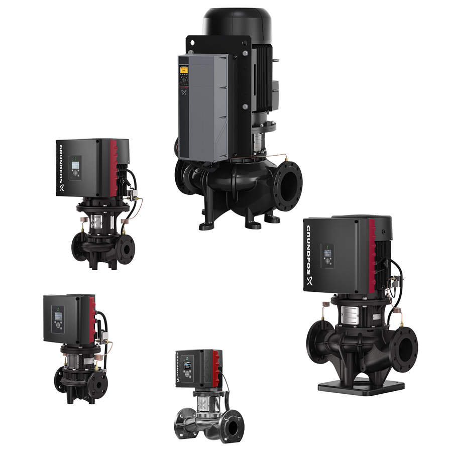Grundfos TPE3 inline szivattyúk új generációja