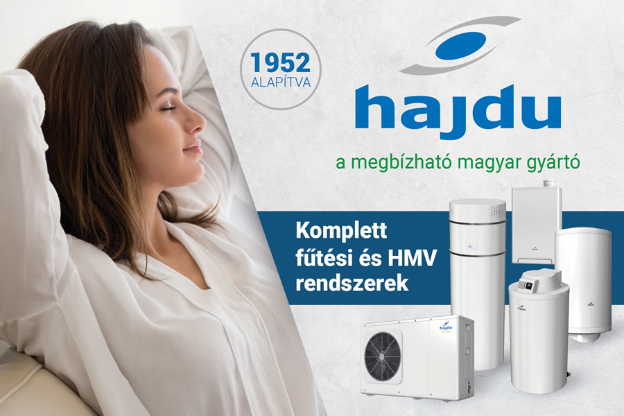 Hibrid fűtési rendszer a HAJDU-tól