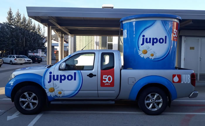 A JUB idén ünnepli a JUB név 100. évfordulóját és a JUPOL márkanév 50. évfordulóját
