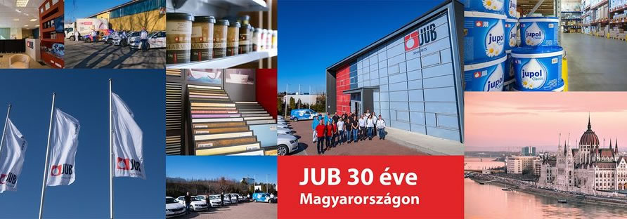A JUB Kft. az idei évben ünnepli fennállásának 30. évfordulóját