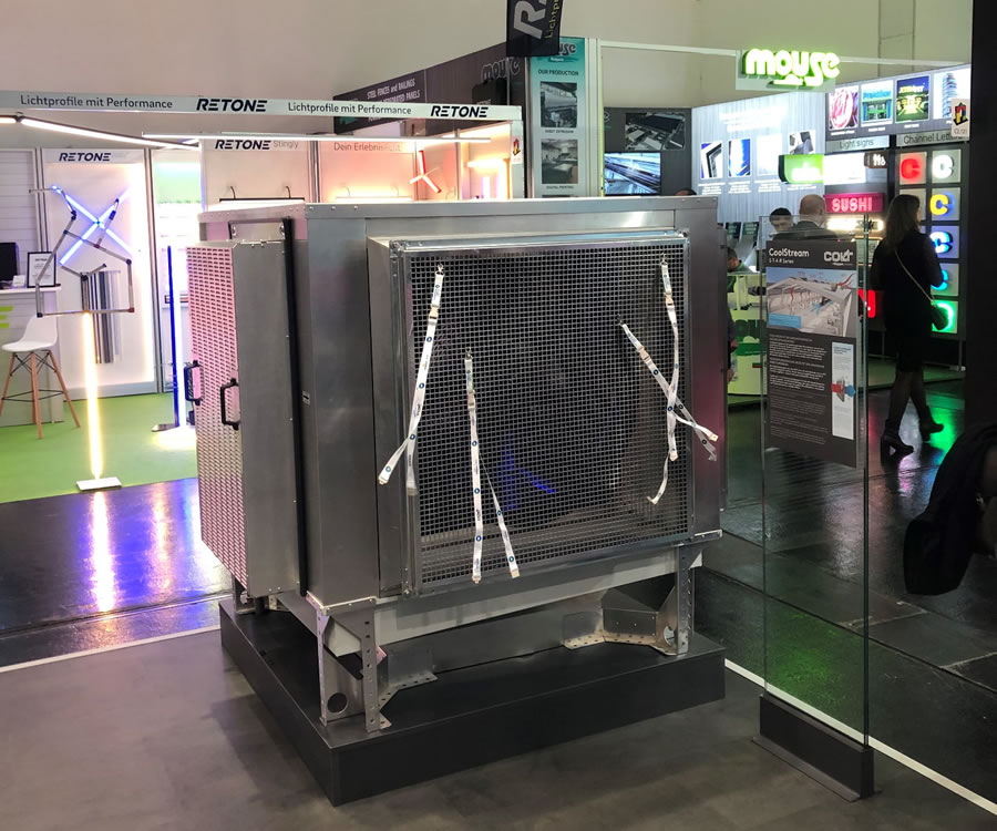 Coolstream ipari léghűtő és szellőztető berendezés