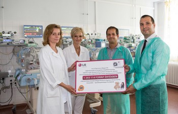 LG légkondicionálók gondoskodnak a koraszülött osztály optimális hőmérsékletéről