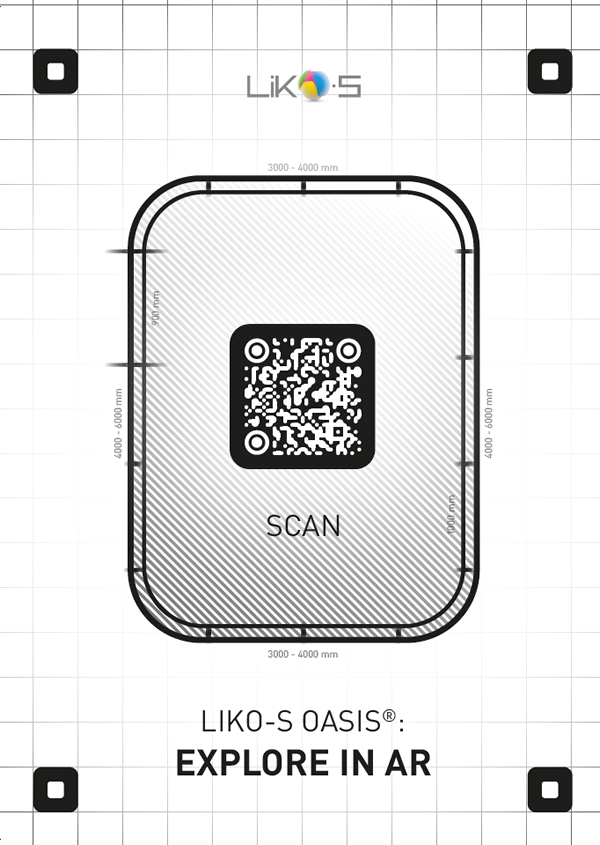 LIKO-S OASIS® tárgyalófülke - QR kód