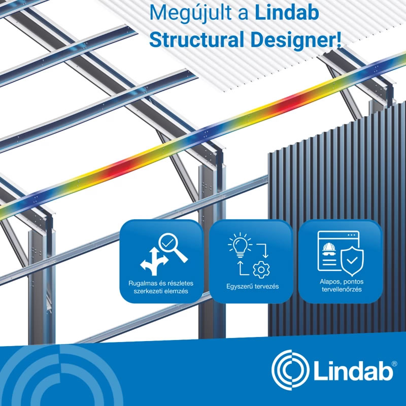 Megújult a Lindab Structural Designer
