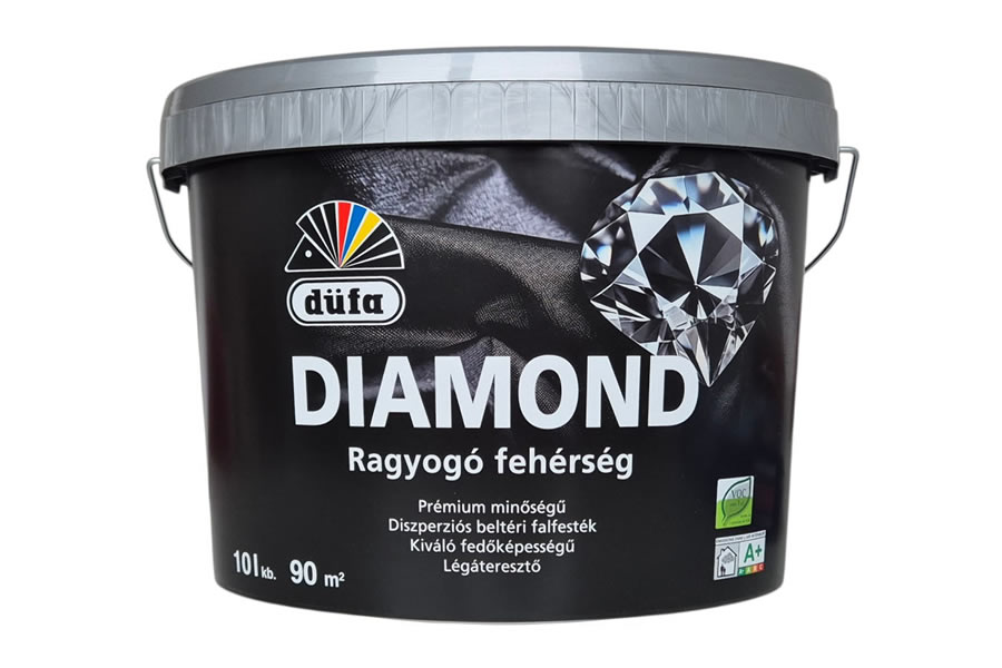 Már 10 literes kiszerelésben is kapható a düfa Diamond beltéri falfesték