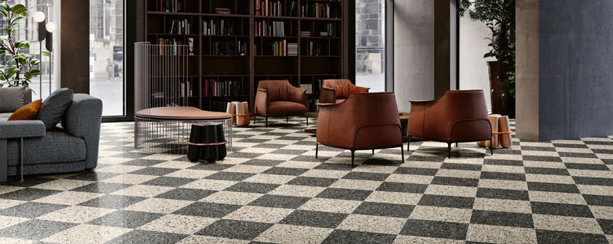 Marmocim Classic és Marmocim Revolution minőségi terrazzo padlóburkolatok a Floor and more Kft.-től