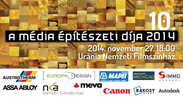 A 2014-es Média Építészeti Díja közönségdíjának döntősei