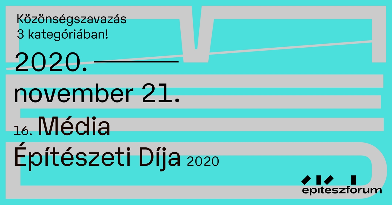 A Média Építészeti Díja 2020 finalistái