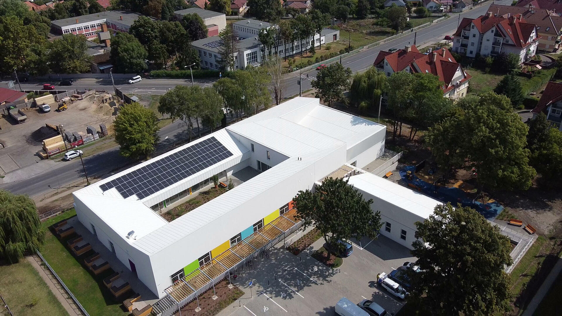 Debrecen Nagytemplomi Református Egyházközség Immánuel Otthona – tervező: D4 Építész Stúdió – fotó: Palkó György