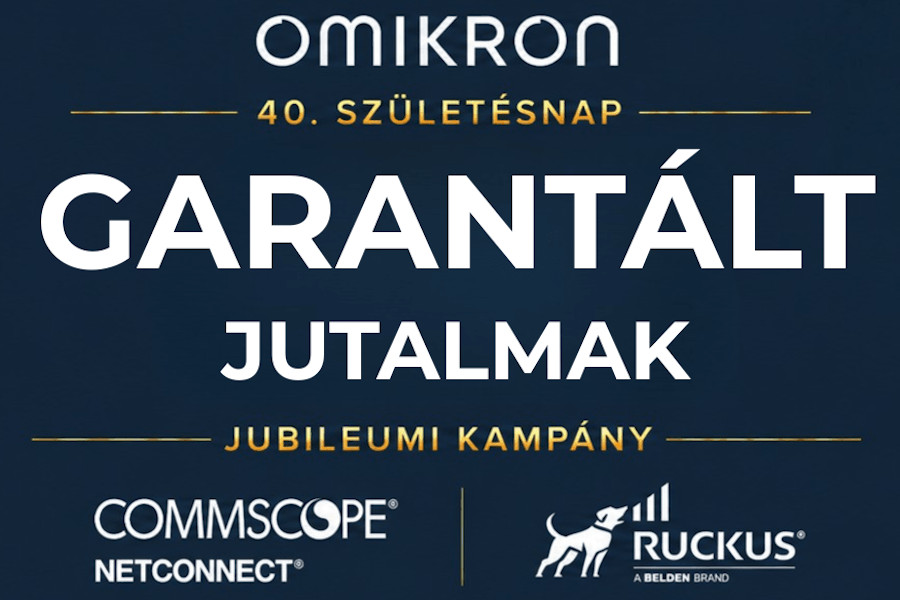 Modern infrastruktúra – a fizikai rétegtől a vezeték nélküli hálózatig
