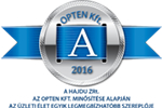 Az Opten Kft. „A”, azaz kiváló minősítésben részesítette a HAJDU Zrt.-t