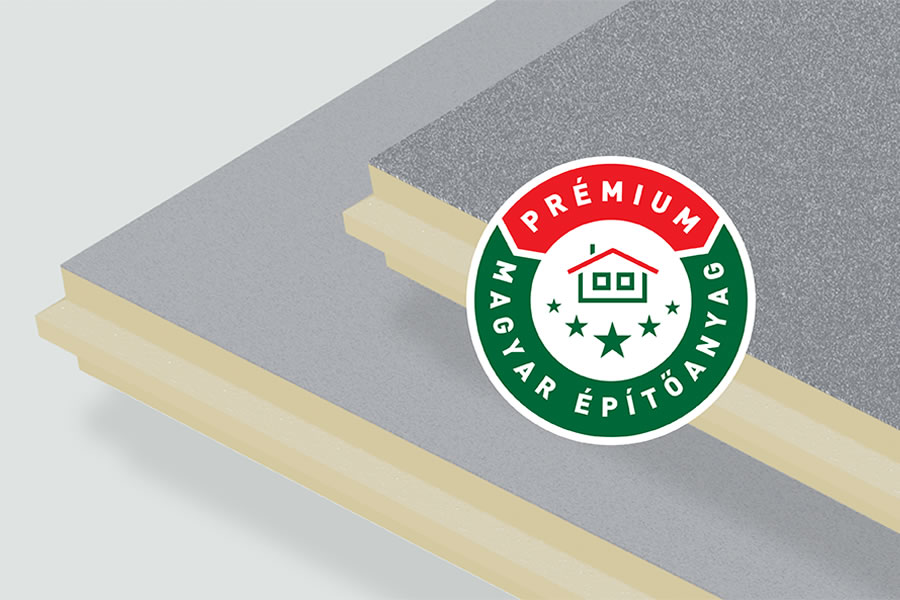 Prémium Magyar Építőanyag védjegyet kaptak az InnoPan PIR hőszigetelő táblái