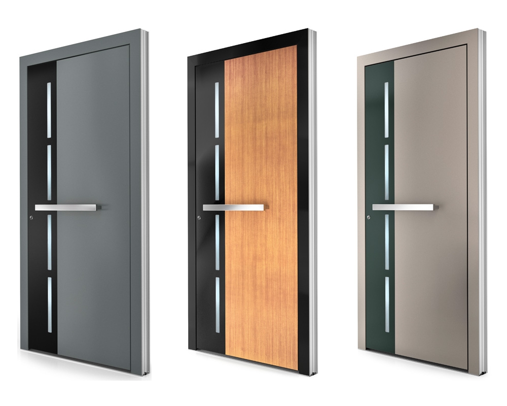 Internorm V-vonal designer bejárati ajtók - design.VN