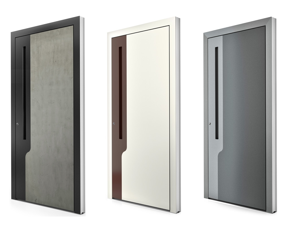 Internorm V-vonal designer bejárati ajtók - design.VP