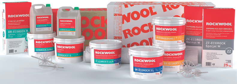 Construma díjas a ROCKWOOL Ecorock homlokzati hőszigetelő rendszer