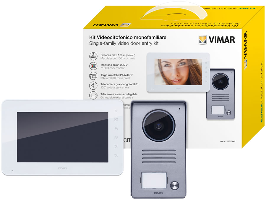 Vimar Elvox video kaputelefon szett - K49930