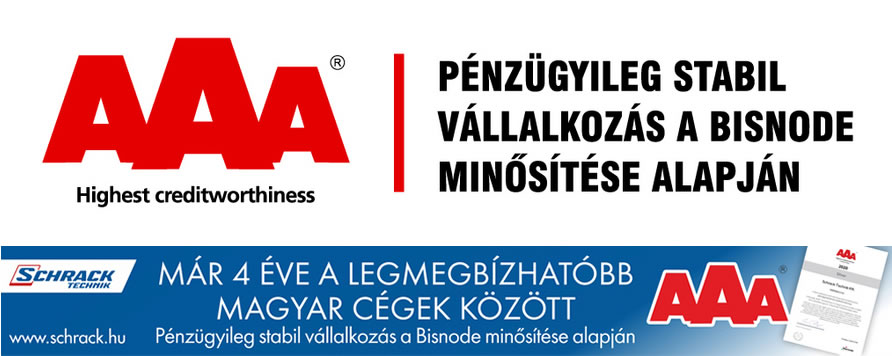 Továbbra is a legmegbízhatóbb cégek között a Schrack Technik