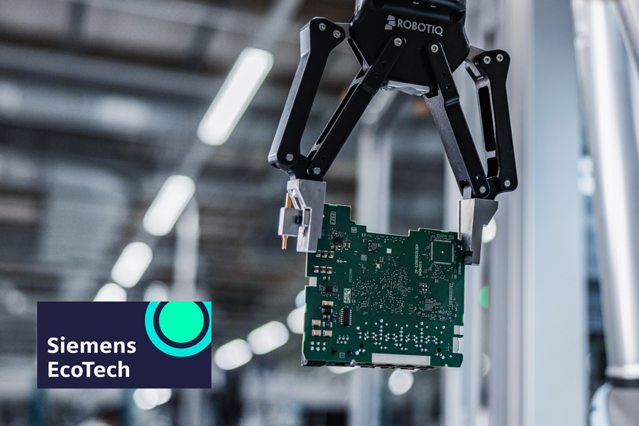 Siemens EcoTech fenntarthatósági minősítés