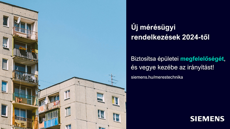 Siemens mérőeszközökkel az új mérésügyi törvényeknek való megfelelésért