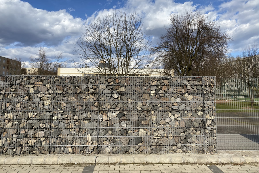 Steelvent utólagosan horganyzott gabion kerítések és támfalak
