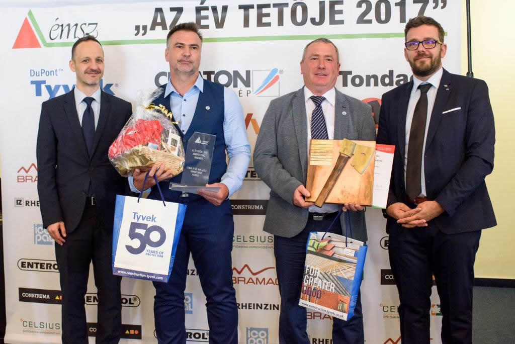 Tondach tetőcserepek az Év Tetője 2017 Nívódíj pályázaton