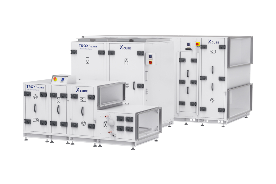 X-CUBE X2 compact moduláris légkezelő gép