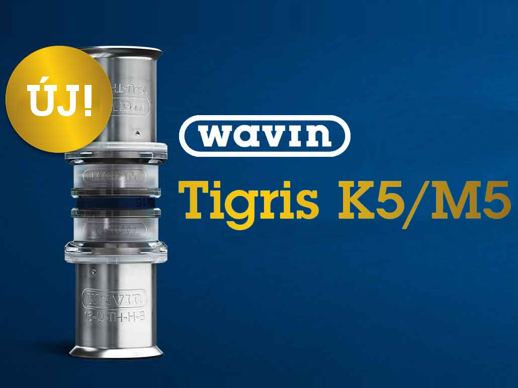 Új generációs Tigris K5/M5 idomok bemutatója az ISH-n