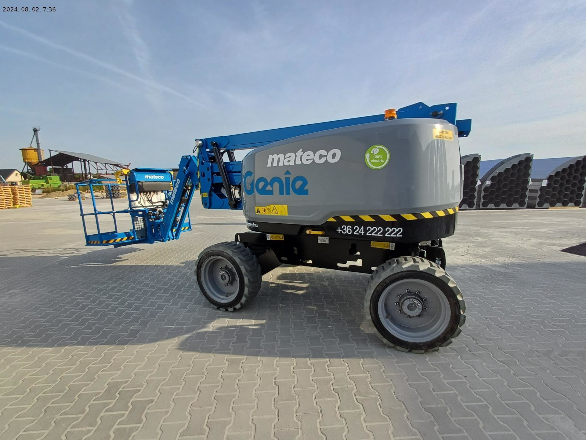 Új géptípussal gazdagodott a mateco bérelhető flottája.