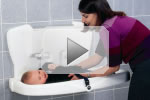 Vectair Babyminder® fali lehajtható babapelenkázók