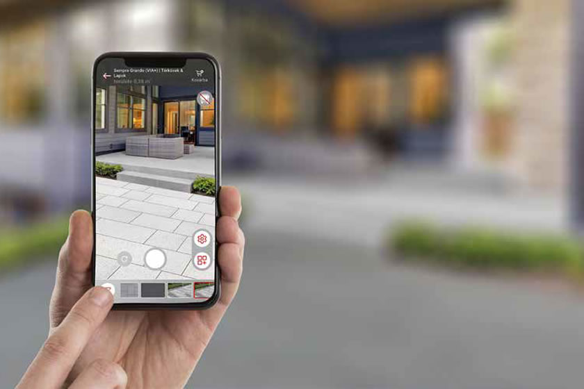 Viastein mobil applikációval élvezet a kerttervezés