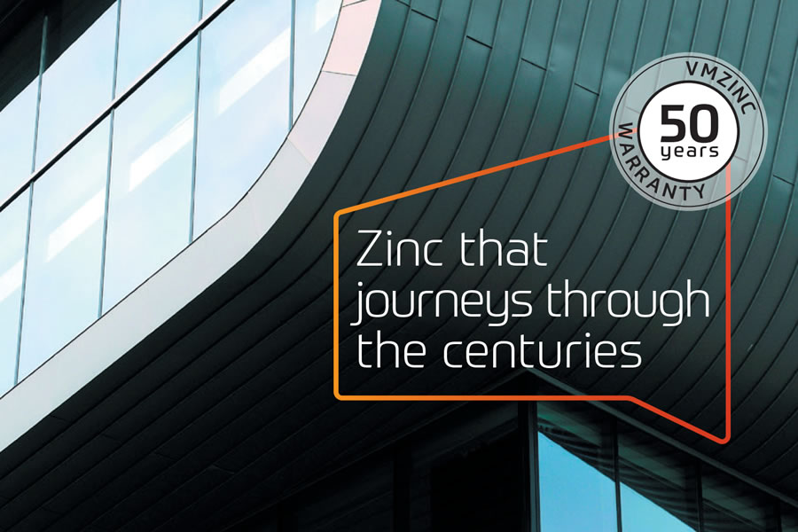 A VMZINC 30-ról 50 évre növelte a szerződéses jótállás idejét