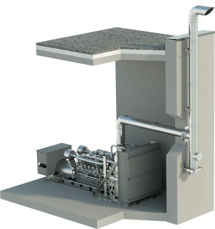 Schiedel ICS 5000 fém kéményrendszer