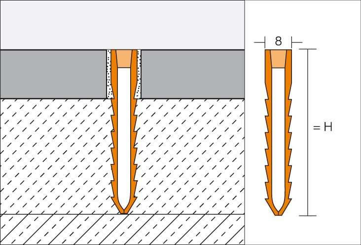 Schlüter®-DILEX-MOP tágulási fugaprofil