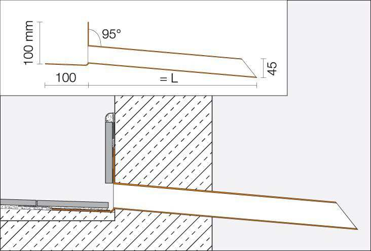 Schlüter®-KERDI-DRAIN-SP-E vízköpő