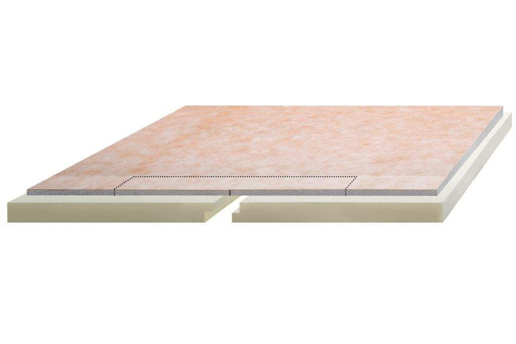 Schlüter®-KERDI-SHOWER-LCS: Lejtéskialakító és kiegyenlíto lemez a Schlüter®-KERDI-LINE-H-hez, fali verzió