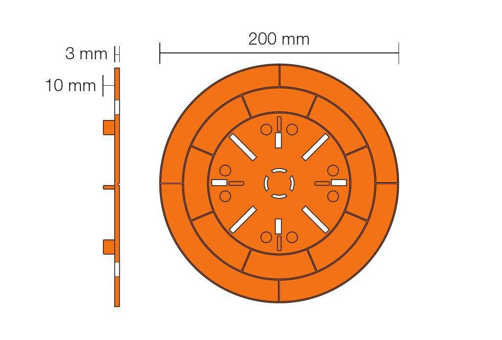 Schlüter®-TROBA-LEVEL LV 3 szintező alátét